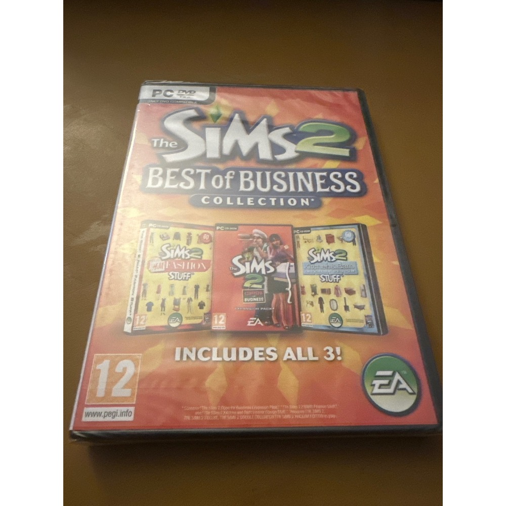 The Sims 2 Best of Business Collection PC DVD EA Games New Factory Sealed‎